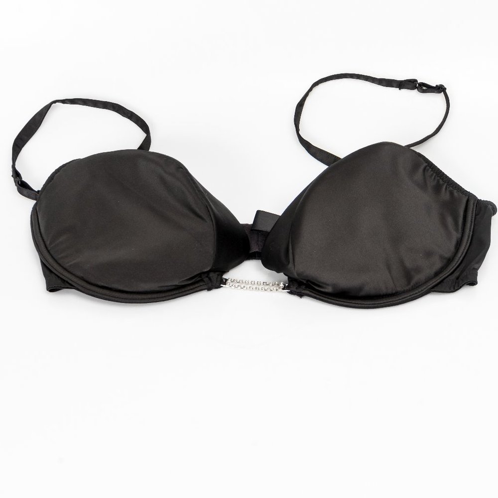 NWOT Crystal! Splendour  padded bra with rhinestones -38D
